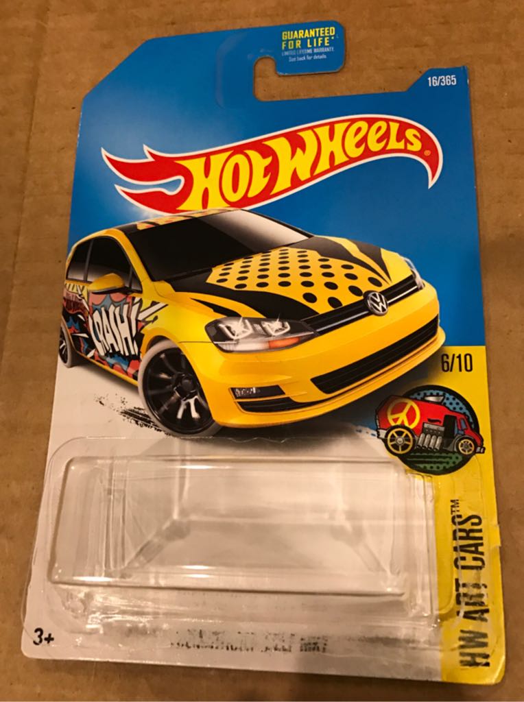 Volkswagen Golf MK7 - HW Art Cars toy car collectible - Main Image 2