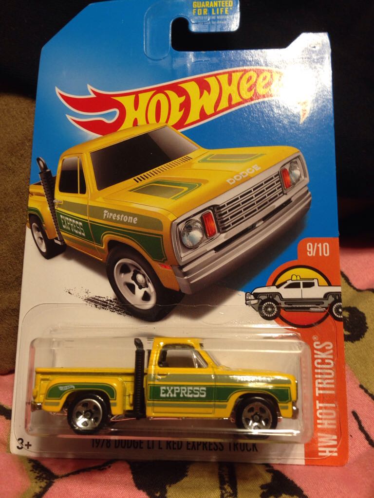 1978 Dodge Li’l Red Express Truck - 19 Hw Hot Trucks toy car collectible - Main Image 1