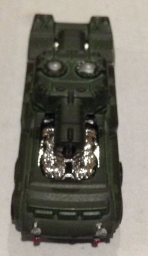 Invader Verde Militar - Hot Wheels toy car collectible - Main Image 2