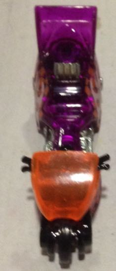 Moto Rosa Con Paraiso naranja - Hot Wheels toy car collectible - Main Image 2