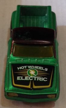 Custom Chevy Pick Up Electric Verde Y Negro - Hot Wheels toy car collectible - Main Image 2