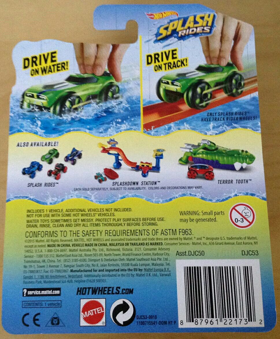 Bone Shaker Splash - Splash Rides toy car collectible - Main Image 2