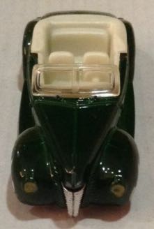 Ford Convertible 1940 Verde - Hot Wheels toy car collectible - Main Image 2