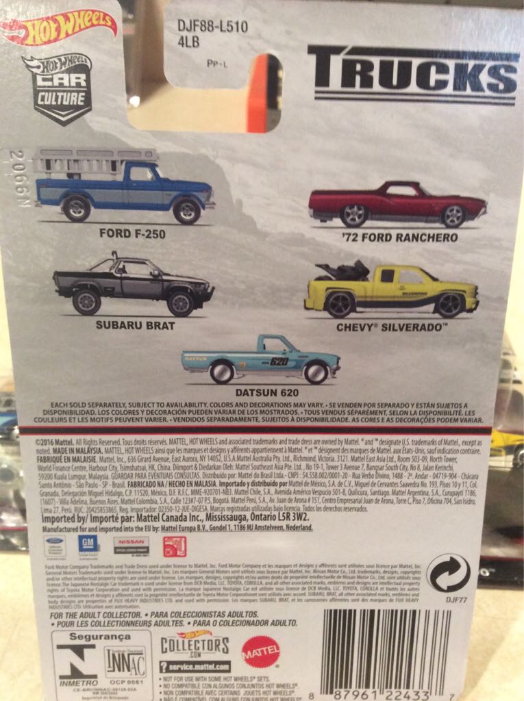 Trucks Series Car Culture 2016 - Car Culture toy car collectible - Main Image 2