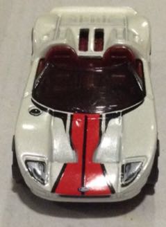 Ford GTX1 Blanco - Hot Wheels toy car collectible - Main Image 2
