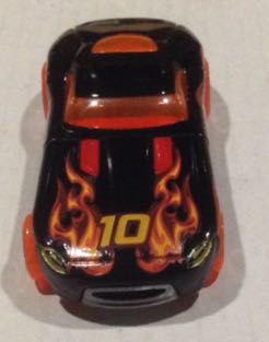 Fast FeLion Negro 10 Con Flamas - Hot Wheels toy car collectible - Main Image 2