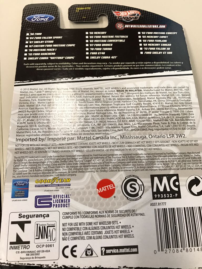 Shelby Cobra "Daytona” Coupe - Garage toy car collectible - Main Image 2