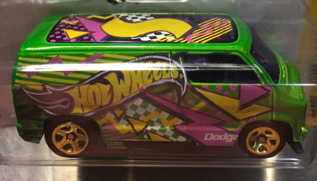 Custom ’77 Dodge Van - HW Art Cars toy car collectible - Main Image 2