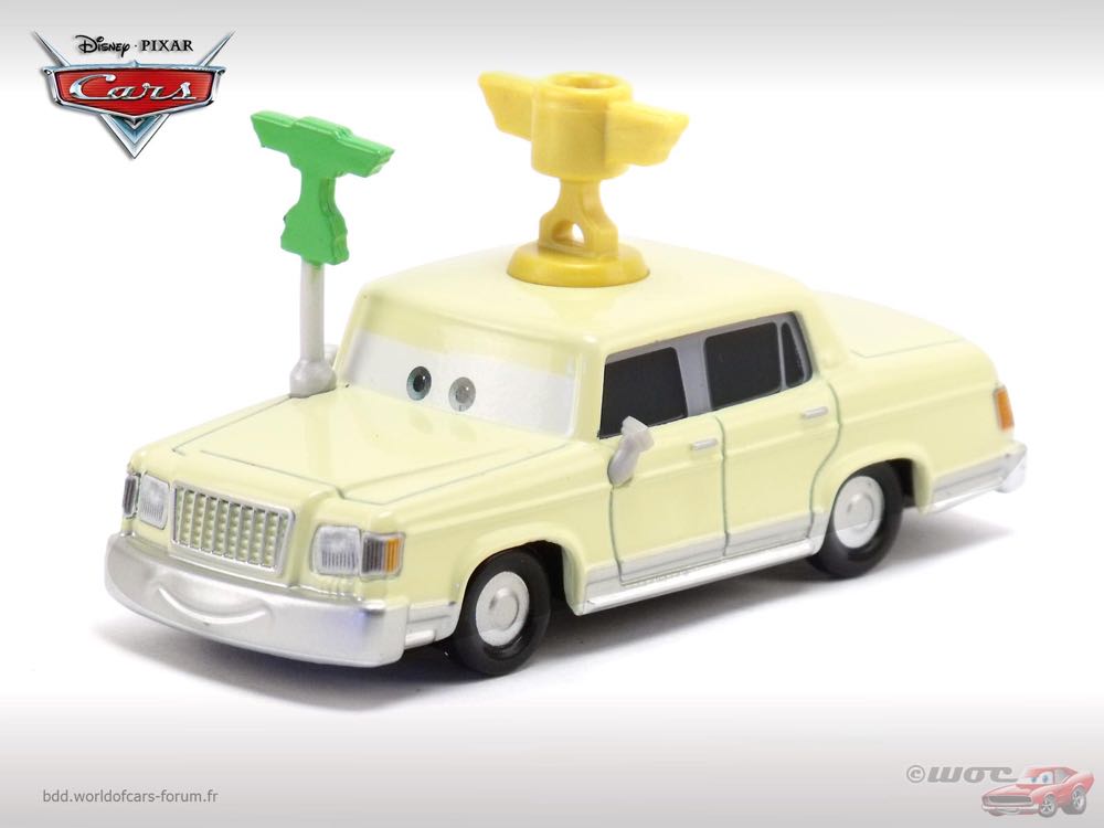 Brad Winmiler - (2022 - Cars 2022-2024) SINGLES - WHITE (104) toy car collectible - Main Image 2