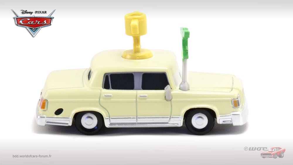 Brad Winmiler - (2022 - Cars 2022-2024) SINGLES - WHITE (104) toy car collectible - Main Image 3