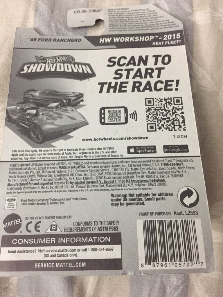 ’65 Ford Ranchero  toy car collectible - Main Image 2