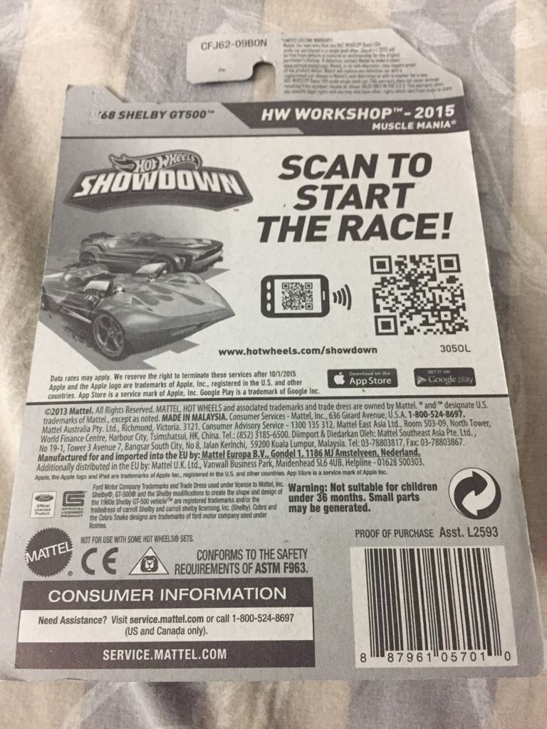 ’68 Shelby GT500 - Muscle Mania toy car collectible - Main Image 2