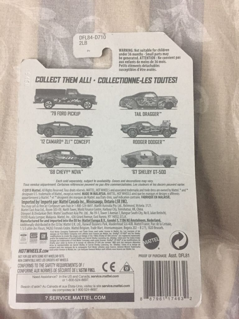 ’12 Camaro ZL1 Concept  toy car collectible - Main Image 2