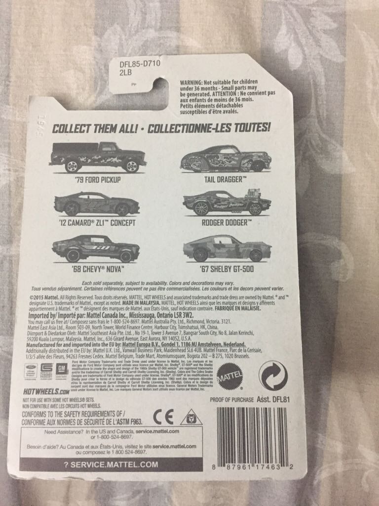 ’68 Chevy Nova  toy car collectible - Main Image 2