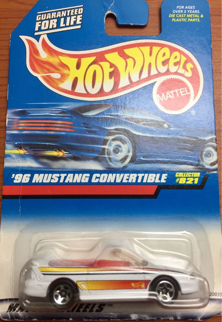 ’96 Mustang Convertible - Mainline toy car collectible - Main Image 1