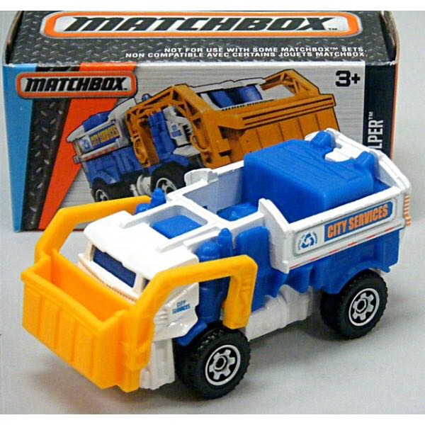 Matchbox Garbage Gulper - MBX Adventure City toy car collectible - Main Image 2