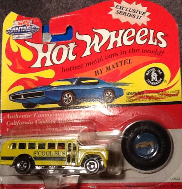 S’cool Bus - 1994 Vintage Series II toy car collectible - Main Image 1