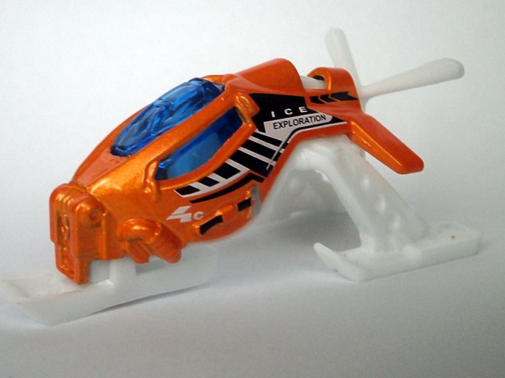 *”Wing Chiller”, MF Orange & White, ’Ice Exploration’ - Matchbox - Advent Calendar 2022 toy car collectible - Main Image 2
