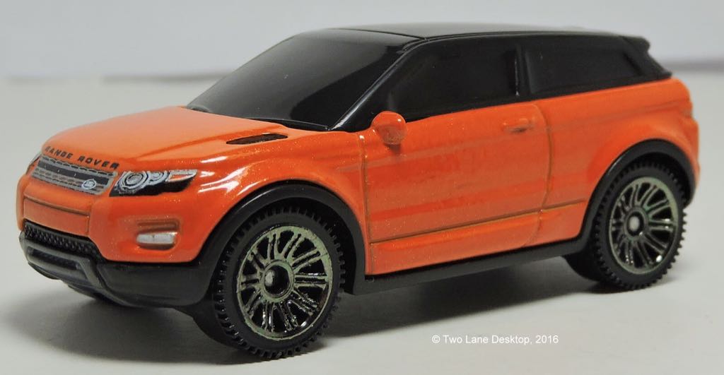 Matchbox Range Rover Evoque - MBX Adventure City toy car collectible - Main Image 2