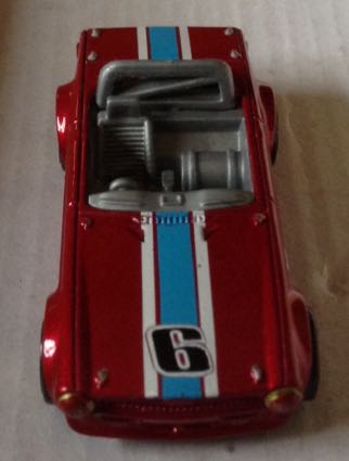 Triumph TR6 Rojo - Hot Wheels toy car collectible - Main Image 2