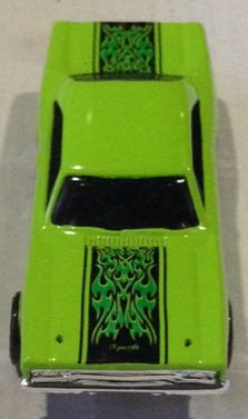 Plymouth Roadrunner Verde - Hot Wheels toy car collectible - Main Image 2
