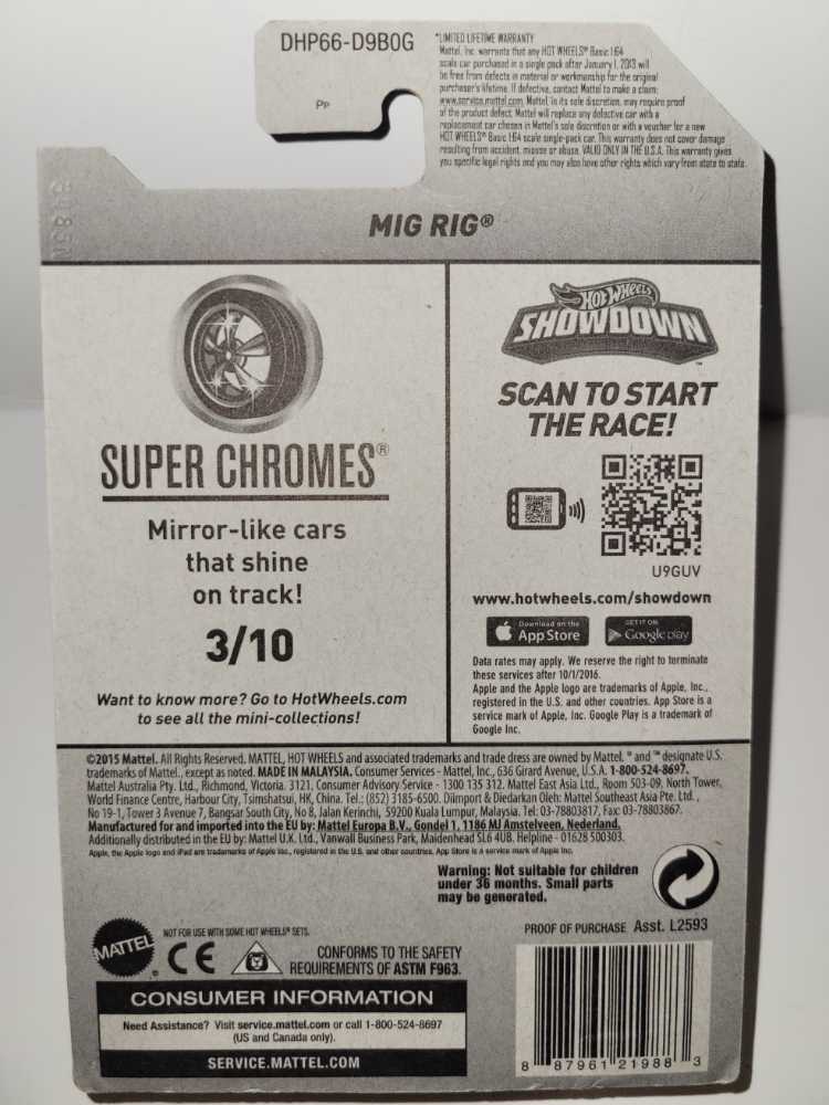 Mig Rig - Super Chromes toy car collectible - Main Image 4