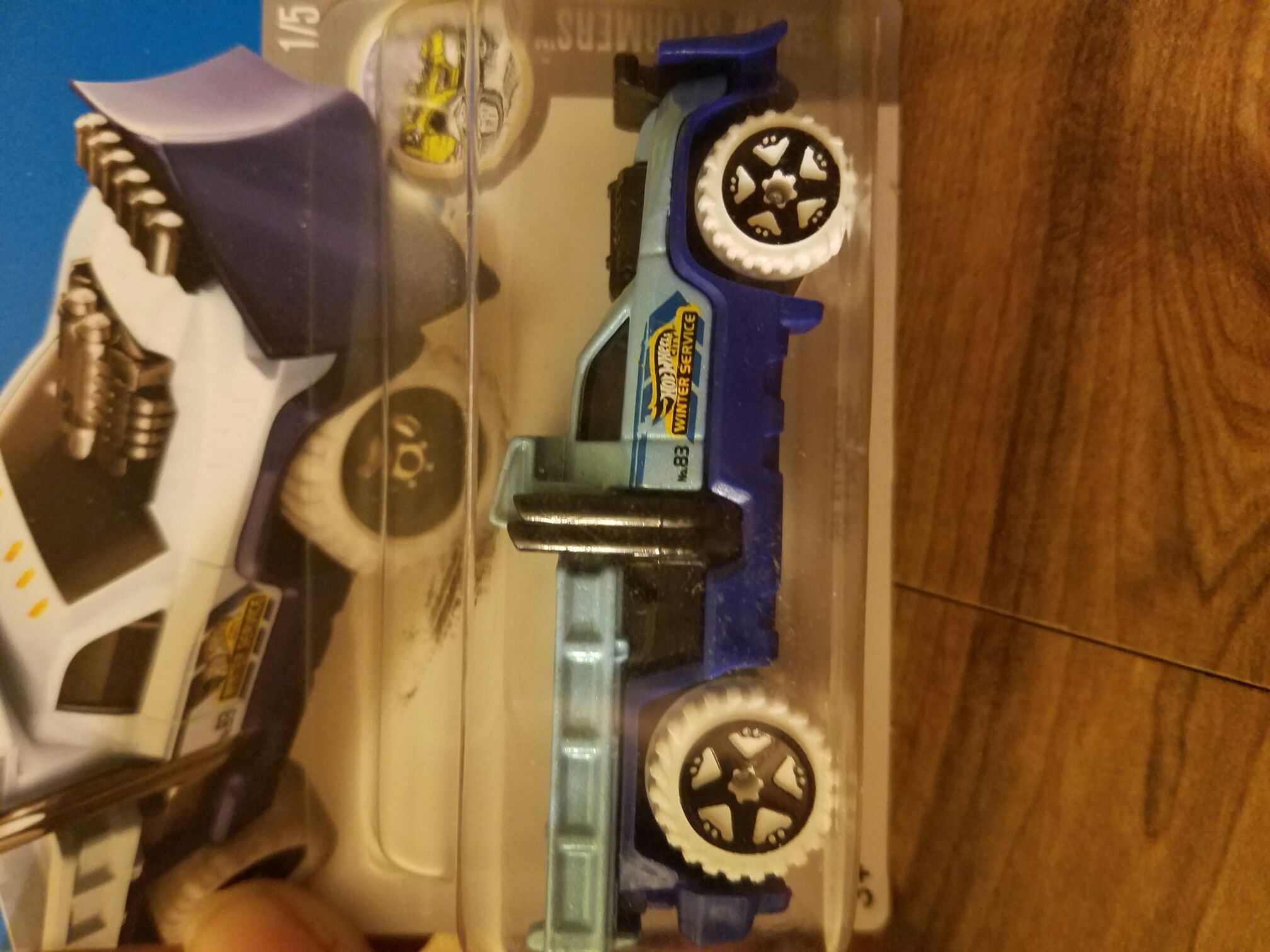So Plowed - HW Snow Stormers toy car collectible - Main Image 2