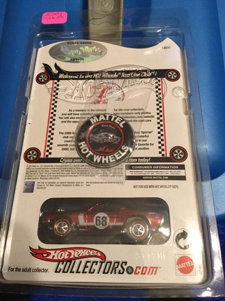 z RLC Exclusive 2008 Boss Hoss (silver) - club exclusive toy car collectible - Main Image 2