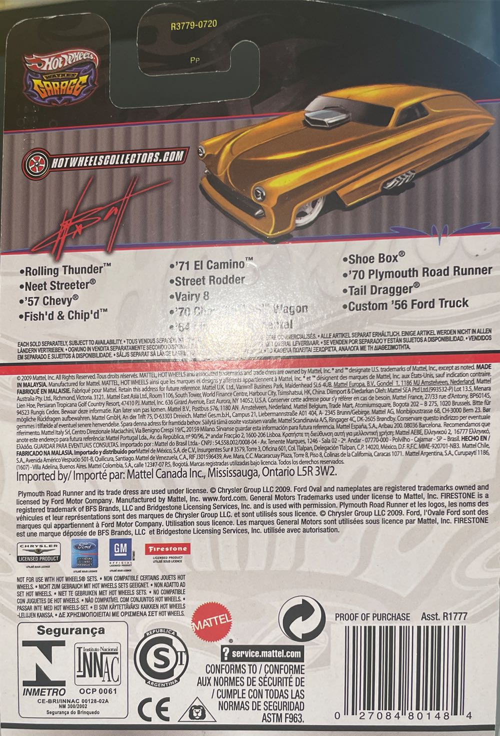 Street Rodder Waynes Garage - Larrys, Waynes, And Phils Garage toy car collectible - Main Image 3