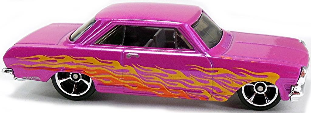 ‘63 Chevy II - 2016 - HW Flames toy car collectible - Main Image 2