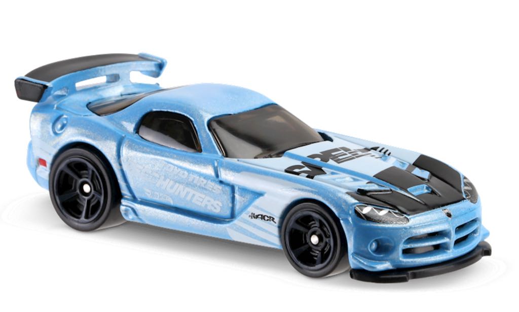 2016 Hot Wheels #47/365 : Dodge Viper SRT10 ACR - Nightburnerz toy car collectible - Main Image 2