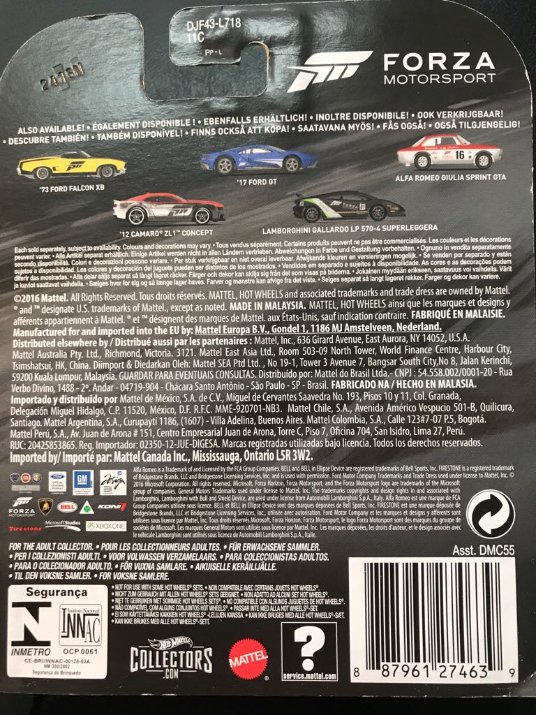 73 Ford Falcon Xb - Forza Motorsport toy car collectible - Main Image 2