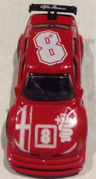 Alfa Romeo 155 Rojo 8 - Machtbox toy car collectible - Main Image 2