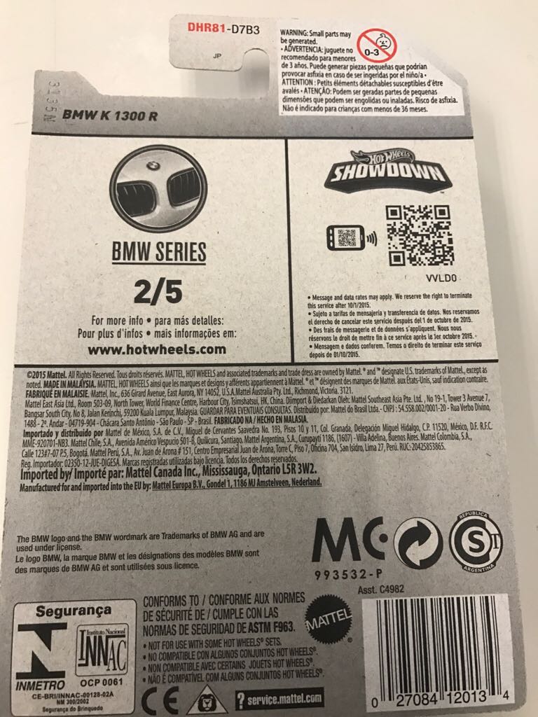 BMW K1300 R - BMW toy car collectible - Main Image 2