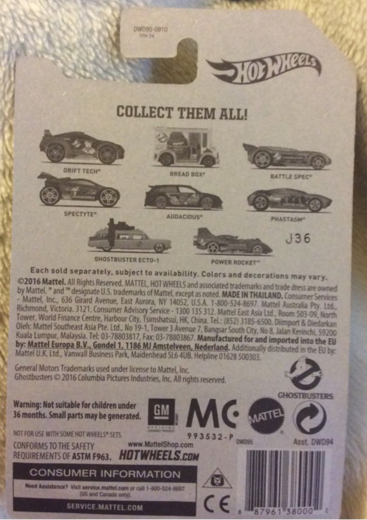 Drift Tech - Ghostbusters toy car collectible - Main Image 2