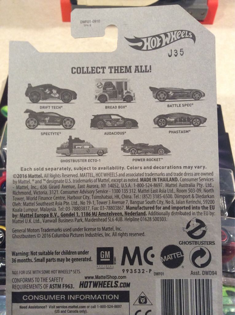 Ghostbusters Movie Series Cars - Special Release toy car collectible - Main Image 2