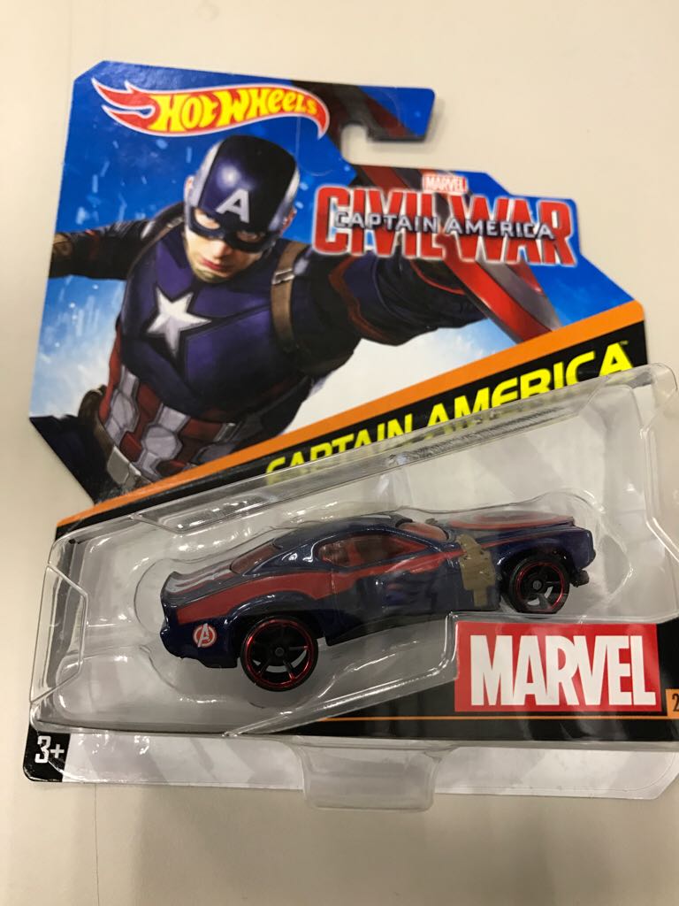 Capitan America - Marvel Civil War Captain America toy car collectible - Main Image 1