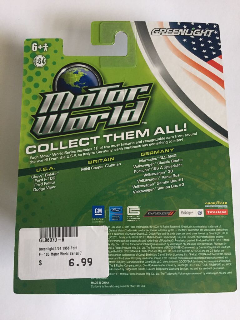 ’56 Ford F-100 - Greenlight American Edition toy car collectible - Main Image 2