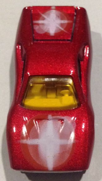 Sport Car Rojo Con Dos Estrellas - Majorette toy car collectible - Main Image 2