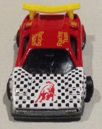 Lamborghini TM  Rojo Y Bandera De Cuadros - Majorette toy car collectible - Main Image 2