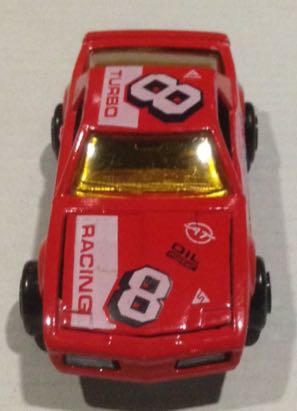 Pontiac Racing Rojo 8 - Majorette toy car collectible - Main Image 2
