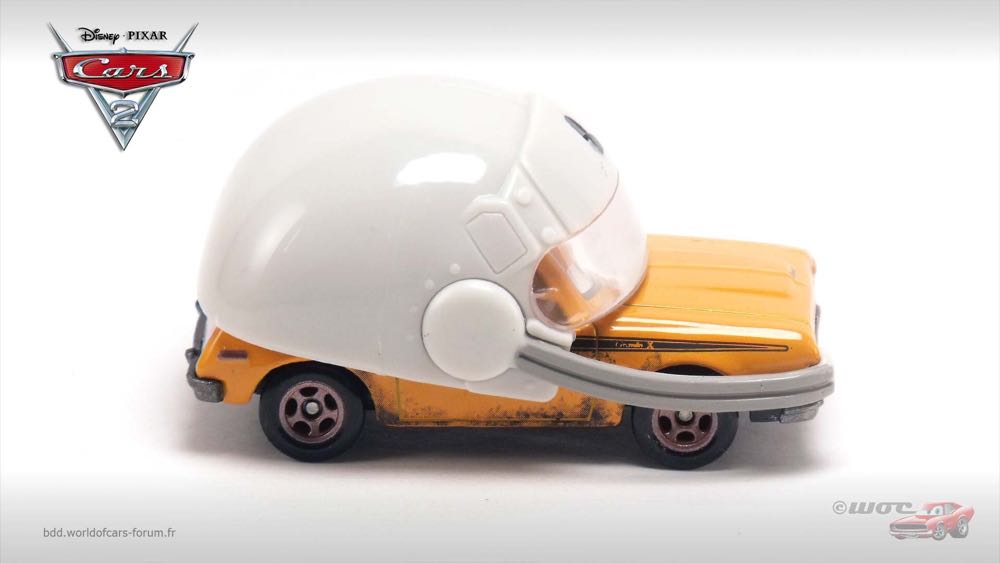 Grem with Helmet - (2016 - Cars 2016) OIL RIG GETAWAY (8) toy car collectible - Main Image 3