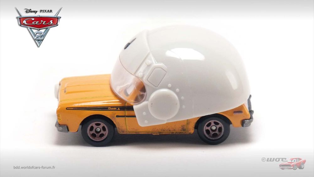 Grem with Helmet - (2016 - Cars 2016) OIL RIG GETAWAY (8) toy car collectible - Main Image 4