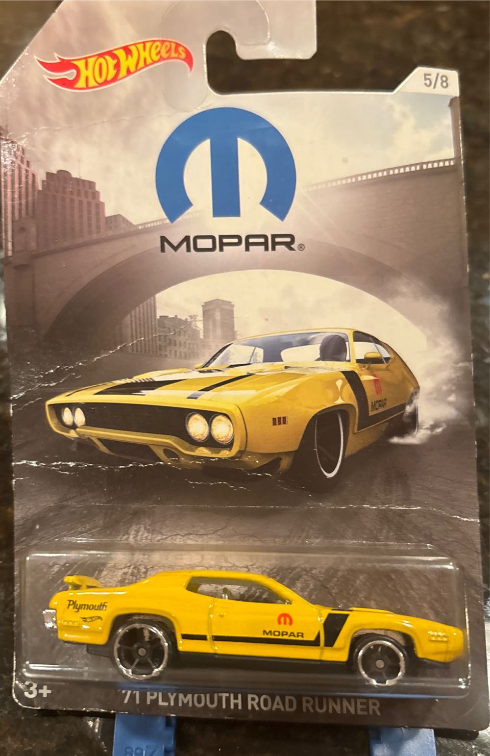 71 Plymouth Rd. Runner  toy car collectible - Main Image 2