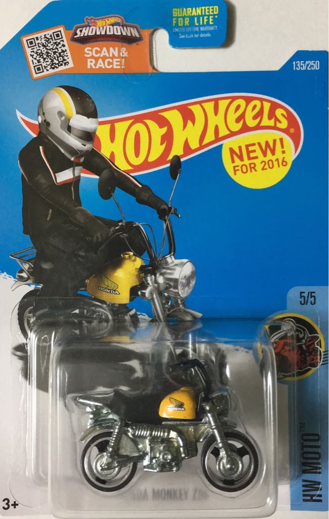 Honda Monkey Z50 - HW Moto toy car collectible - Main Image 1