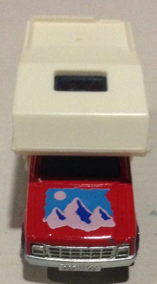 Camping Car roja Y Blanca - Majorette toy car collectible - Main Image 2