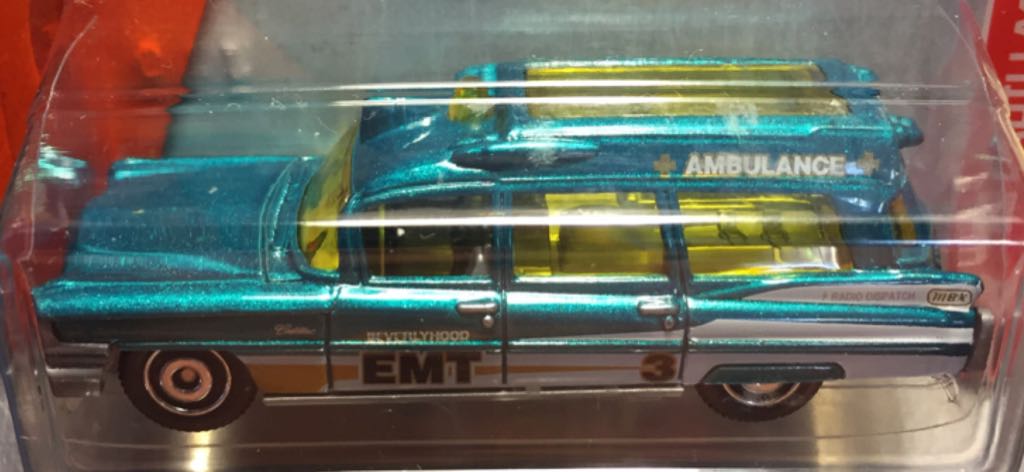 Cadillac 1963 Ambulance - MBX Heroic Rescue toy car collectible - Main Image 2