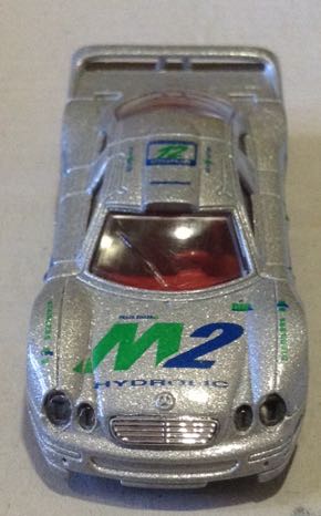 Mercedes CLK GTR Gris M2 - Majorette toy car collectible - Main Image 2