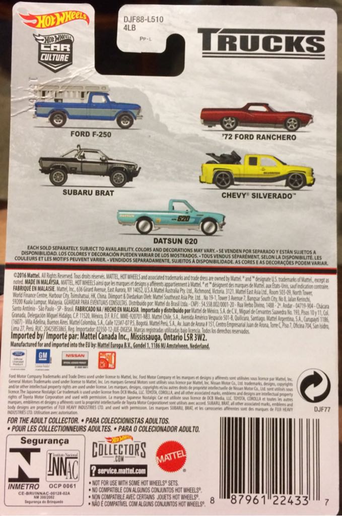 ’72 Ford Ranchero  toy car collectible - Main Image 2