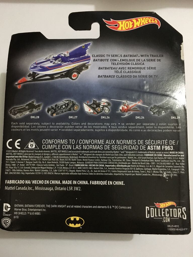 Batman Classic TV Series/ Batboat - Hot Wheels Collectors.com toy car collectible - Main Image 2